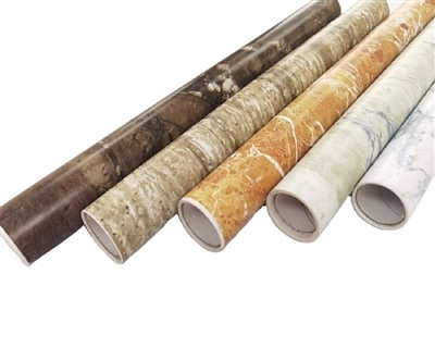 Self Adhesive 3d Stone Marble Paper Vinyl Waterproof Wallpaper For Living Room